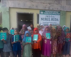 Dulu Kekurangan Mushaf, Kini Madrasah Nurul Huda Aceh Tamiang Punya Al-Qur’an Baru