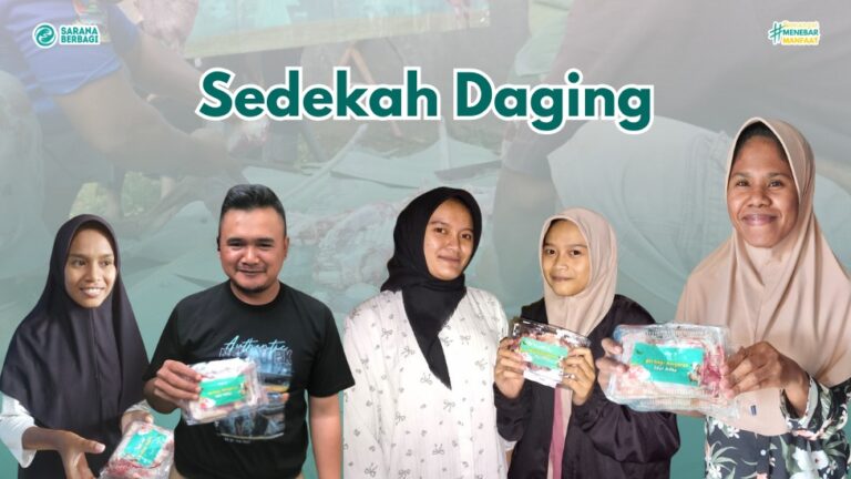 sedekah daging, qurban, kurban,